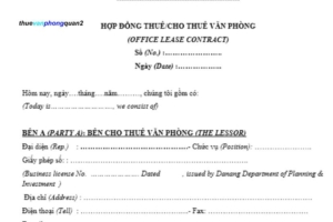 So sánh hợp đồng thuê văn phòng tiếng Anh với hợp đồng tiếng Việt