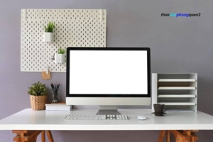 Cách sắp xếp bàn làm việc khoa học để thay thế các đồ vật cần tránh đặt trên bàn làm việc